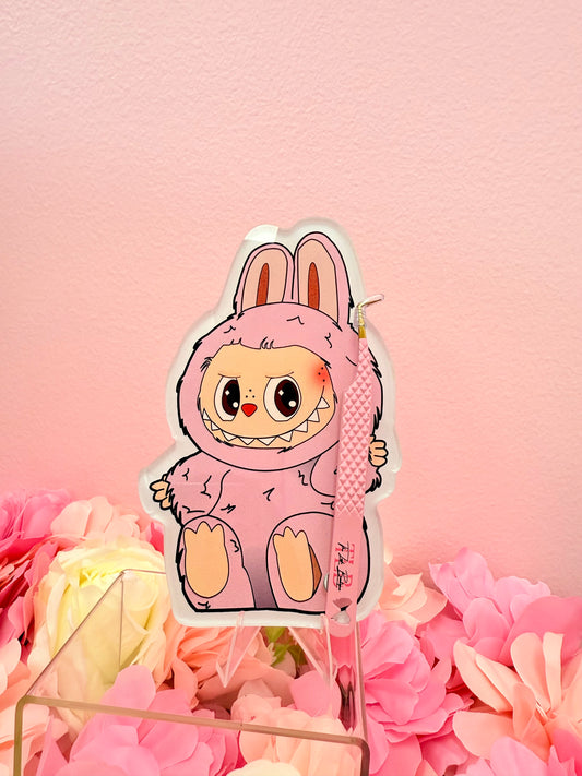 SITTING PINK LABUBU π©·