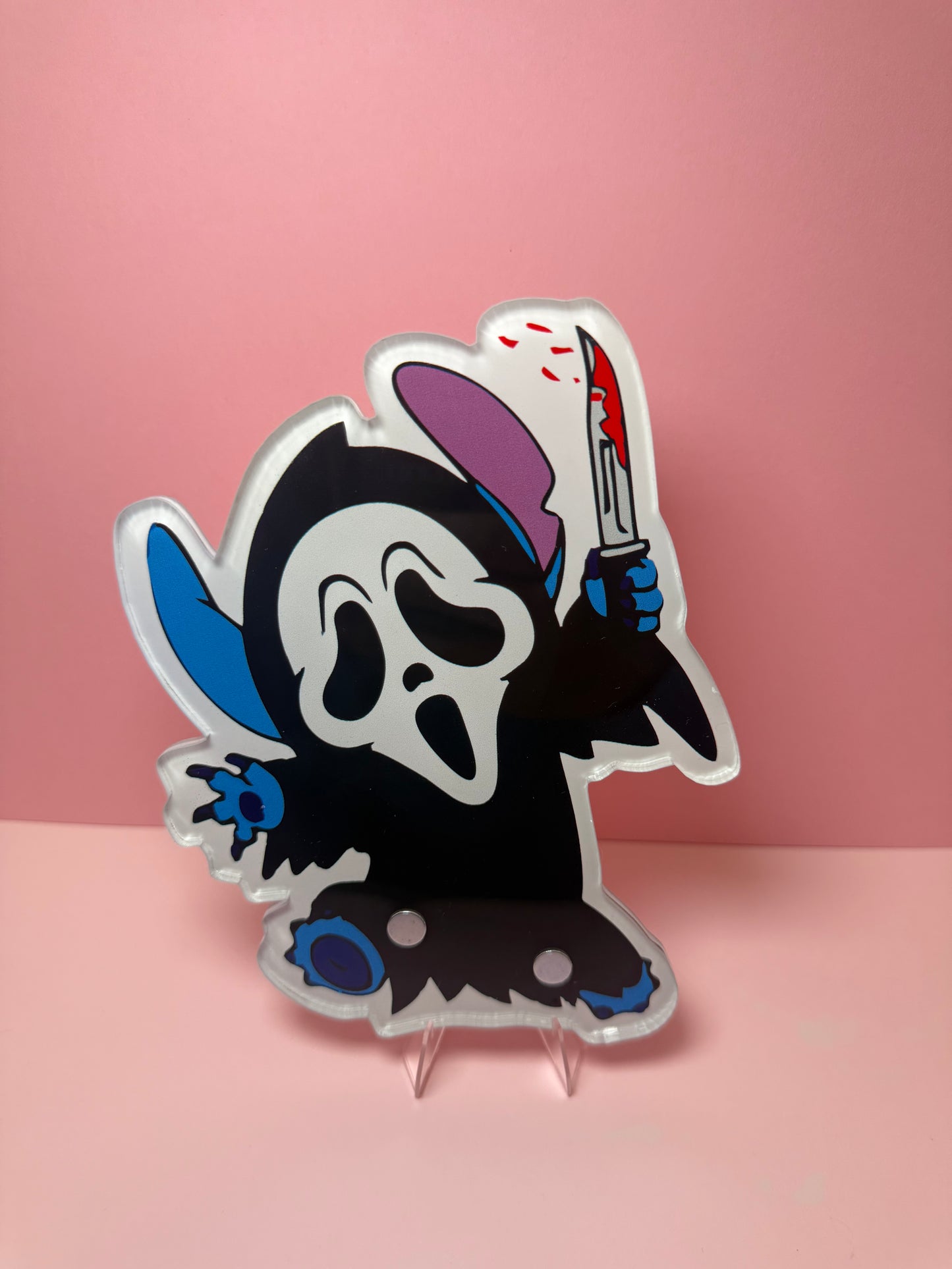 Ghost Face Stitch Tile