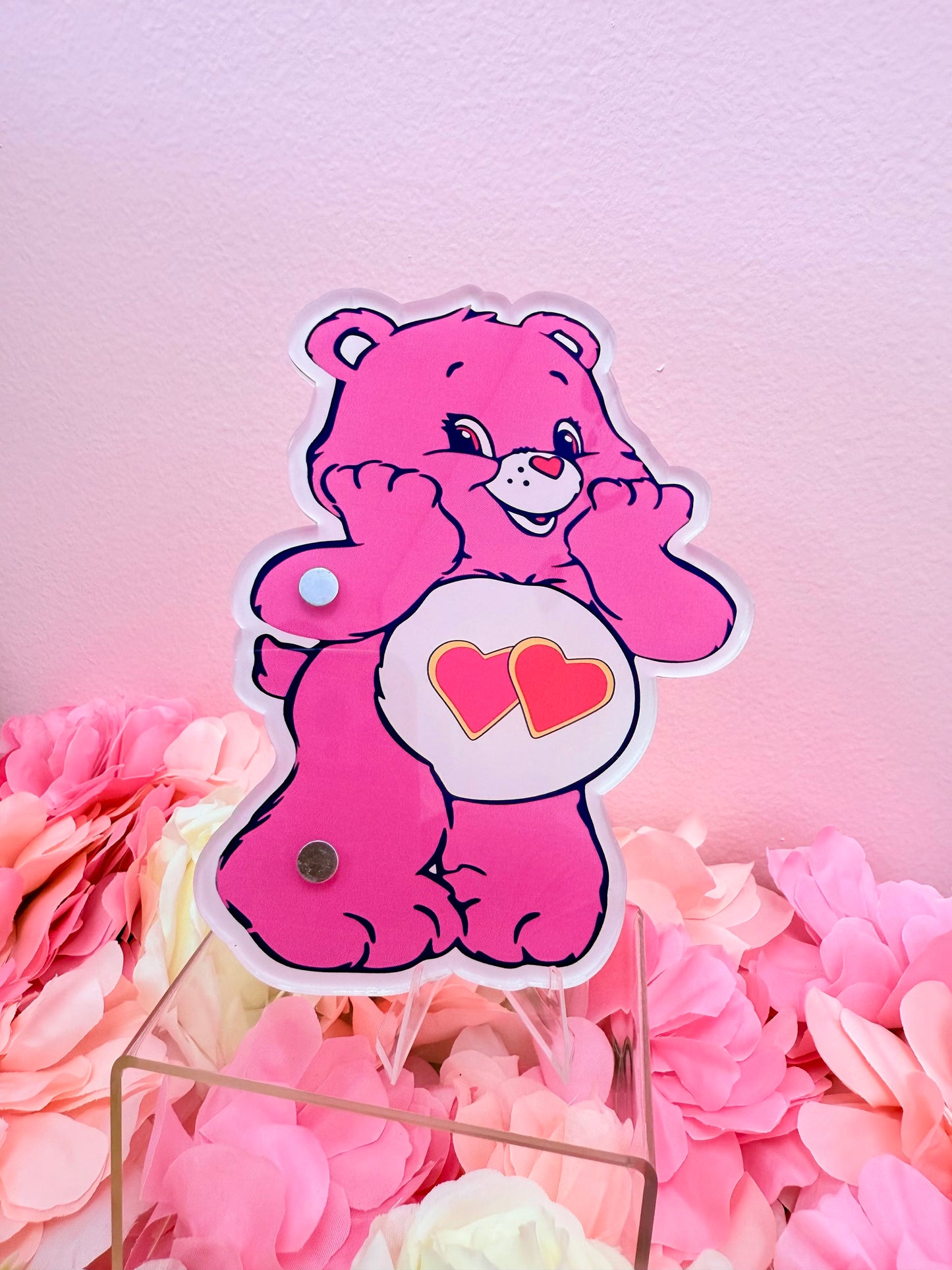 Pink Care Bear Tile 🩷