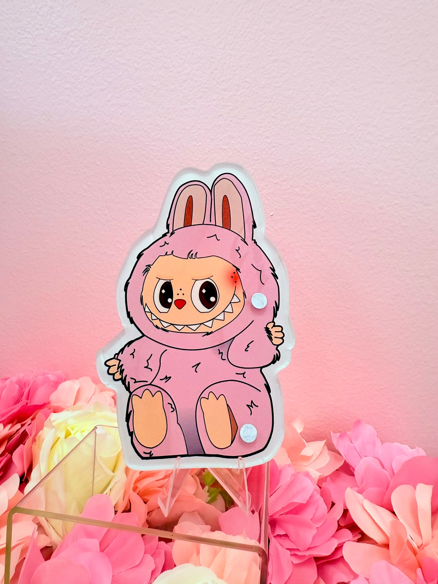 SITTING PINK LABUBU 🩷