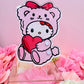 Hello Kitty Teddy Heart Tile 🩷