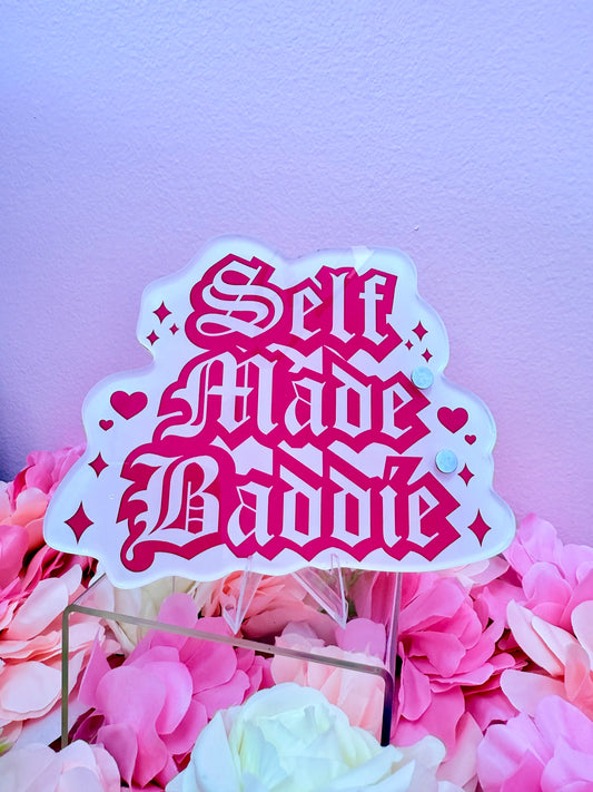 Self Made Baddie Tile