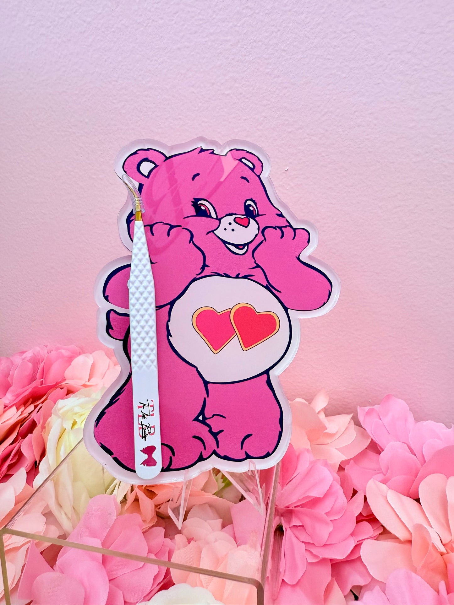 Pink Care Bear Tile 🩷