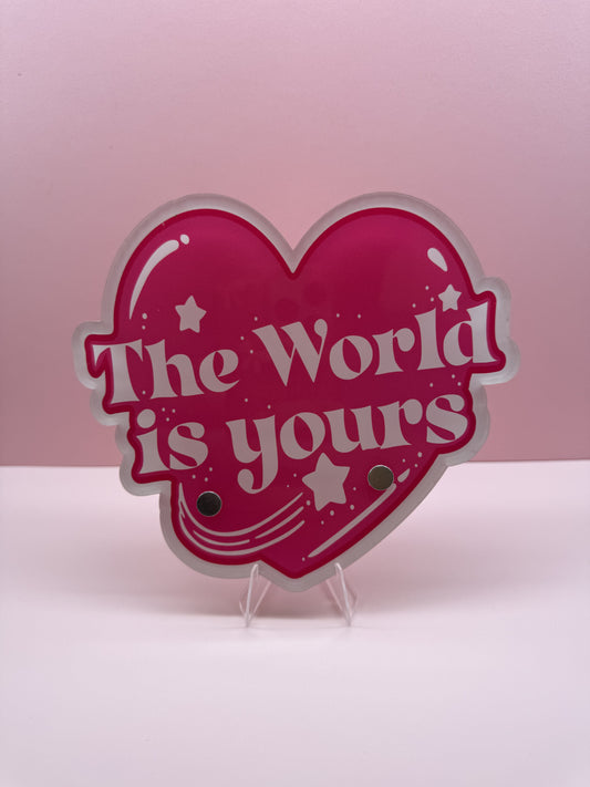 The World Is Yours Tile