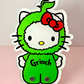 Hello Kitty Grinch Tile