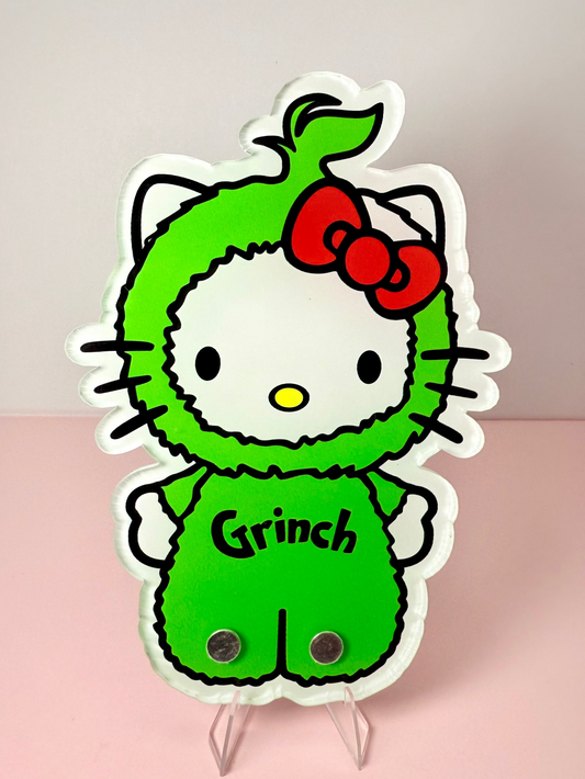 Hello Kitty Grinch Tile