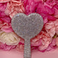 Bedazzled Heart Mirror